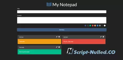 Notepad In Javascript With Source Code