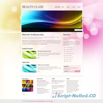 Beauty Class Template