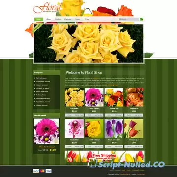 Floral Shop Template