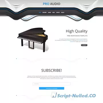 Pro Audio Template