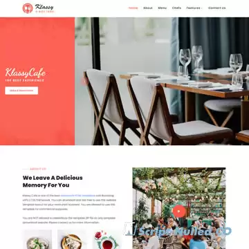 Klassy Cafe Template