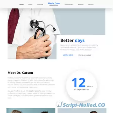 Medic Care Template