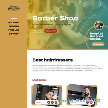 Barber Shop Template