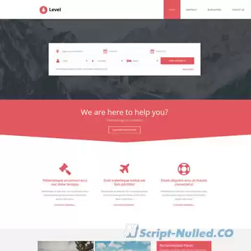 Level HTML Template