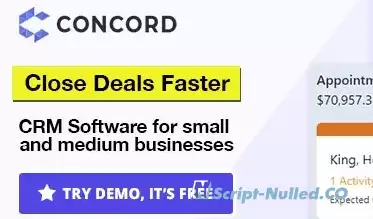 Concord v1.2.0 - Deals Management CRM