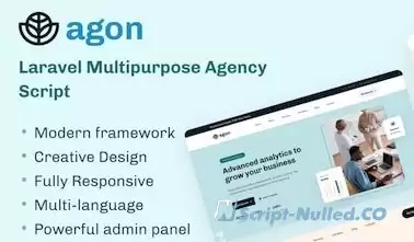 Agon v1.8.0 - Laravel Multipurpose Agency Script