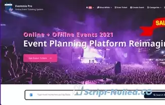 Eventmie Pro- Online-Offline Event