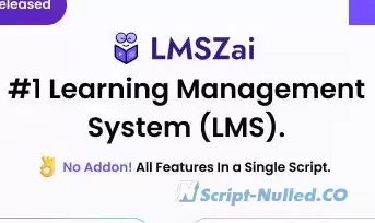 LMSZAI v4.1 - LMS | Learning Management System (Laravel)