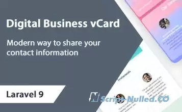 VCard SaaS v7.5.0 - Digital Business Card Builder SaaS