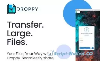 Droppy v2.5.2 - Online file transfer and sharing