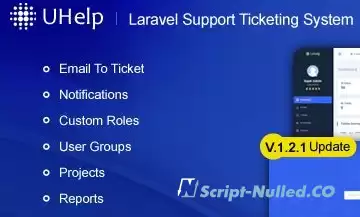 Uhelp v3.1.2 - Helpdesk Support Ticketing System