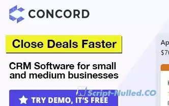 Concord v1.2.2 - Deals Management CRM