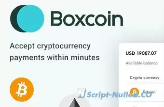 Boxcoin v1.1.9 - Crypto Payment Script