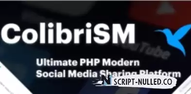 Software ColibriSM The Ultimate PHP Modern Social