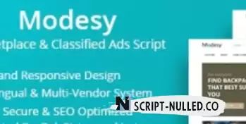 Modesy - Marketplace & Classified Ads Script