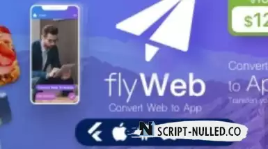 Fly Web for Web to App Converter Flutter + Admin Panel