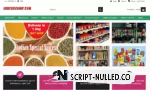 Grocery Shop Ecommerce Script