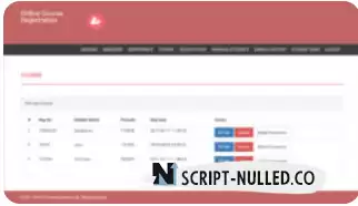 Online Course Management Script