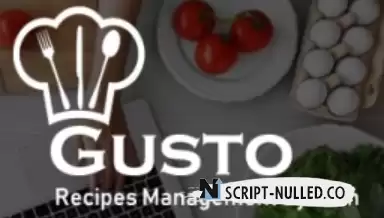 Software Gusto 3.5 - recipe management system