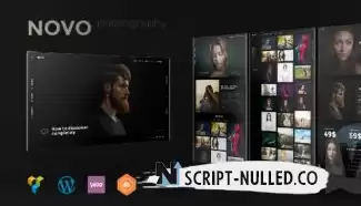 Photography Novo v4.2.1 NULLED - WordPress template for photographers