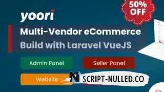 YOORI v1.3.2 NULLED - Laravel Vue Multi-Vendor PWA eCommerce CMS