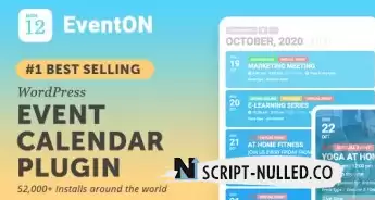 EventOn v4.5.8 NULLED – WordPress event calendar