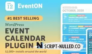 EventOn v4.5.8 NULLED (+addons) – WordPress event calendar