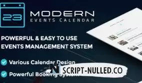 Modern Events Calendar Pro v7.6.0 + addons - WordPress event Calendar