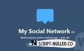 My Social Network 7.5 NULLED - social network script