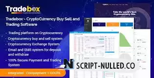 Download - Tradebox v6.0 - CryptoCurrency Buy Sell and Trading Software- NULLED