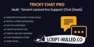 Download - Tricky Chat Pro v1.0 - Multi Tenant Live Support Chat (SaaS)