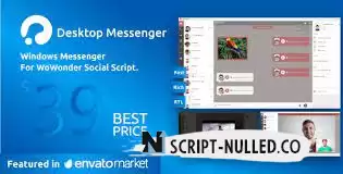 Download - WoWonder Desktop v3.2 - A Windows Messenger For WoWonder Social Script