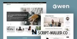 Gwen v1.0.0 - Blog and Magazine Joomla Theme