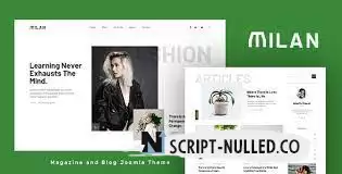 Milan v1.0 - Blog and Magazine Joomla Theme