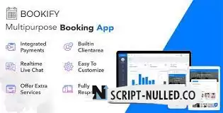 Download - Bookify v1.4 - Multipurpose Booking App - NULLED