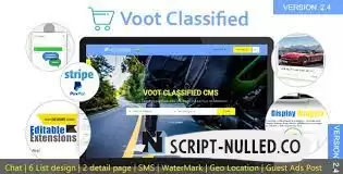 Download - Classified Ads CMS - Voot Classified v2.4  - NULLED