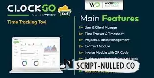 Download - ClockGo SaaS v2.0.0 - Time Tracking Tool - NULLED