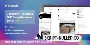 Download - ColibriSM - The Ultimate Social Network PHP Script v1.3.8  - Nulled