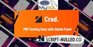 Download - Crad v2.1 - PHP Coming Soon with Admin Panel