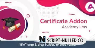 Download - Academy LMS Certificate Addon v1.0