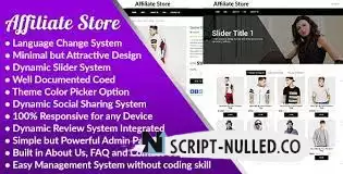 Download - Affiliate Store v1.0 - Responsive Affiliate Store Management System