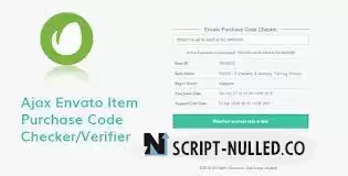 Download - Ajax Envato Purchase Code Checker v1.0