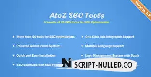 Download - AtoZ SEO Tools - Search Engine Optimization Tools v3.6 - Nulled