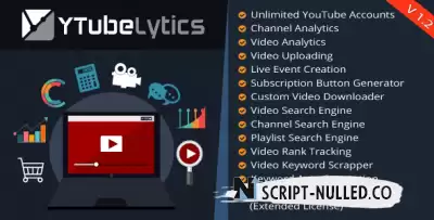 Download - YTubeLytics v1.2 - Youtube Analytics & Marketing Software - NULLED