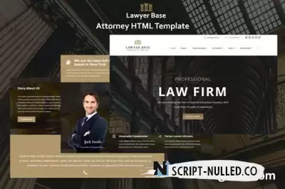 Lawyer Base - Attorney HTML Template