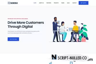 SaasX - Saas Startup HTML Template