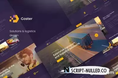 Goster - Solutions PSD Template