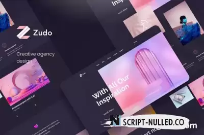 Zudo Creative Agency PSD Template