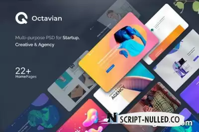 Octavian - Multipurpose Creative PSD Template