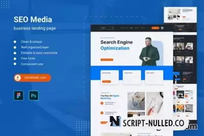 SEO Media-Pitch Deck Landing Page